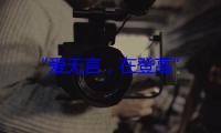 “爱无言，在登高”